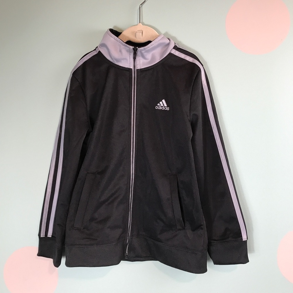 Adidas Size 7 boys black jacket