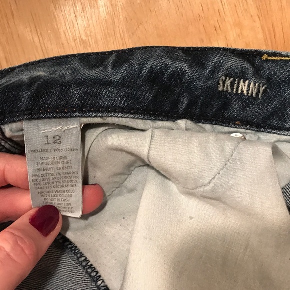 American Eagle dark stormy skinny jean - Picture 4 of 4