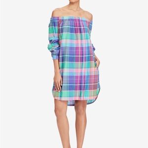 Polo Ralph Lauren Off The Shoulder Dress