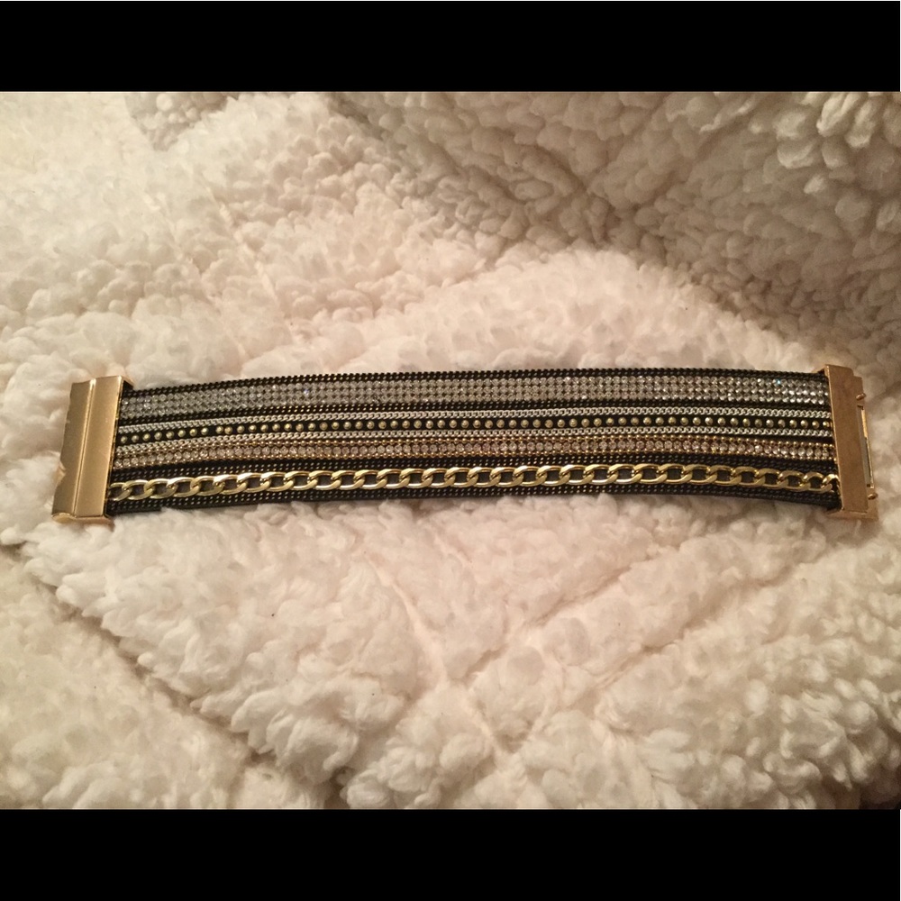 Leatherette cuff