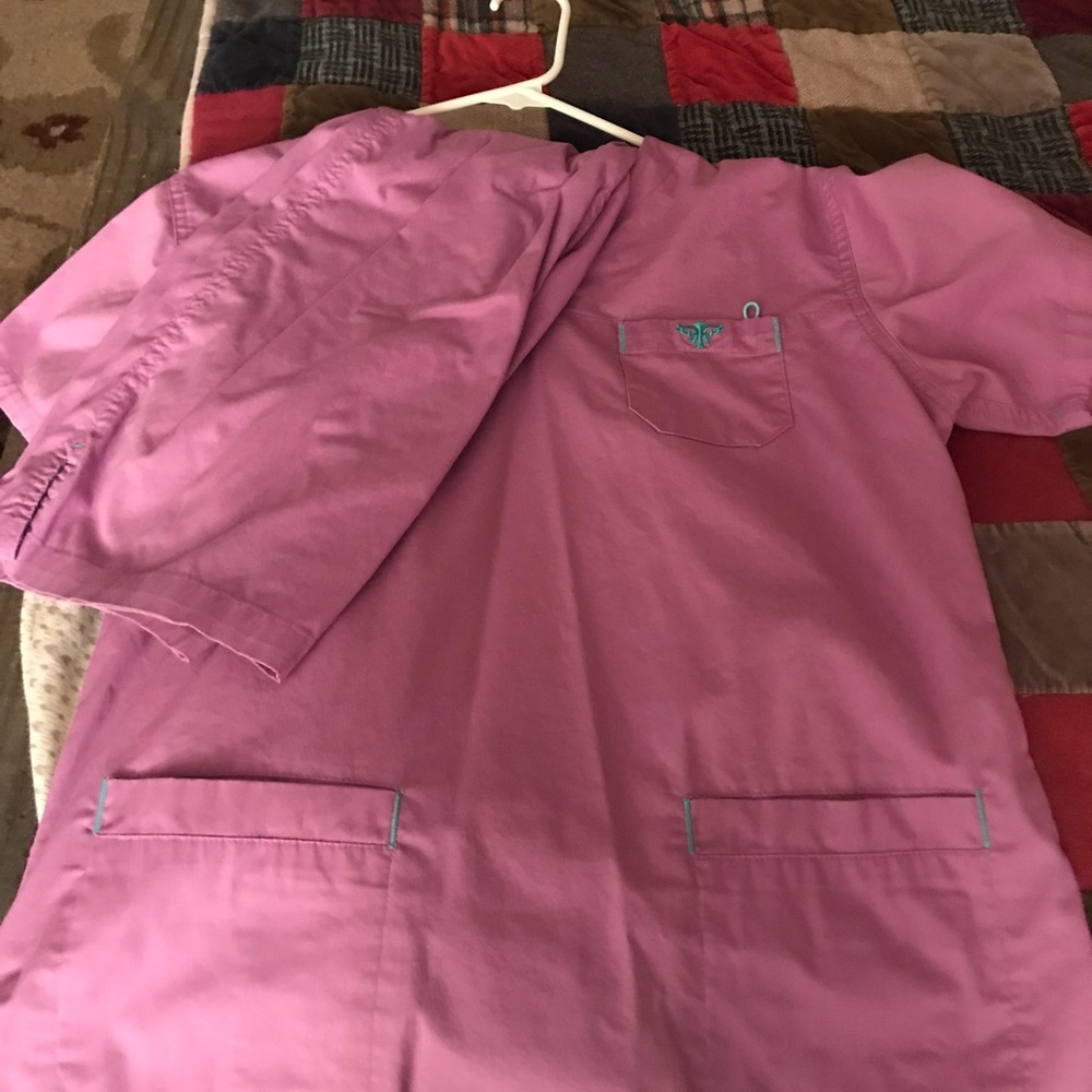 Med couture scrub set