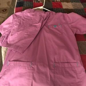 Med couture scrub set