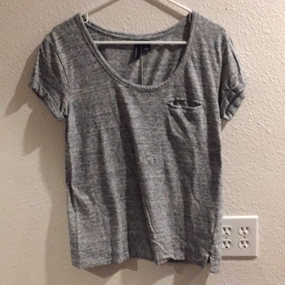 Scoop neck shirt