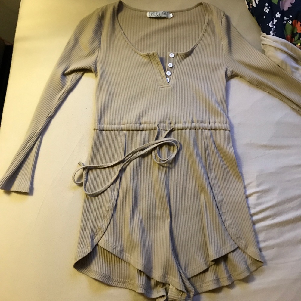 Fitted romper