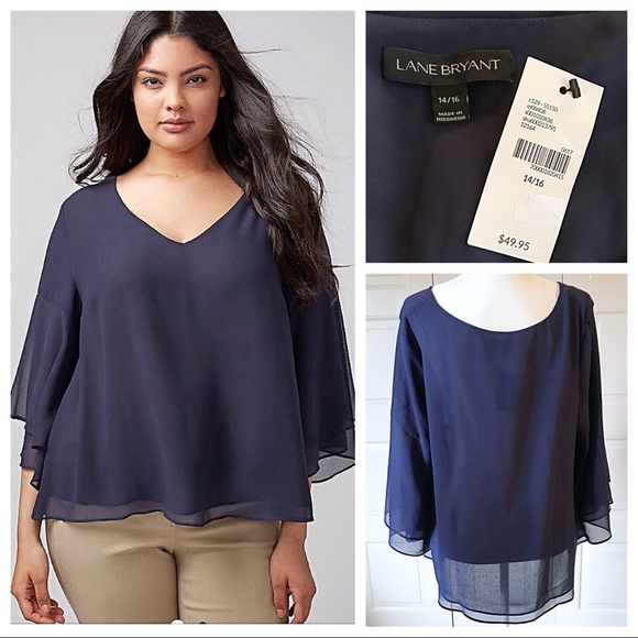 Lane Bryant Tops - Lane Bryant Chiffon Kimono NWT