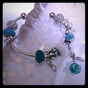 Silver Charm Bracelet