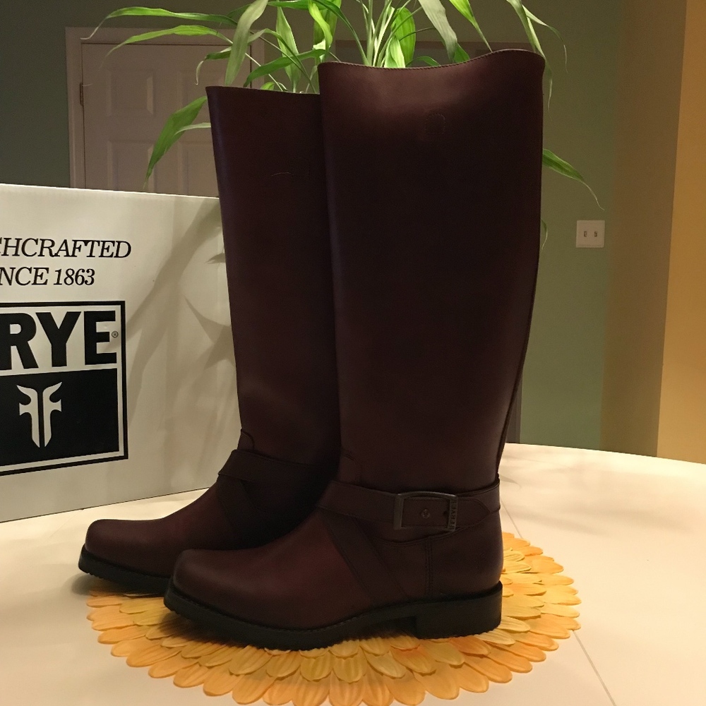 FRYE HEATH TALL RIDING BOOT *NEW* - Picture 5 of 8