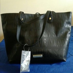 Steve madden logo tote