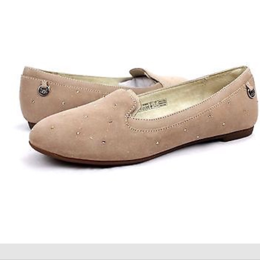 UGG Bentlie Diamond Quilt Natural Bling Suede