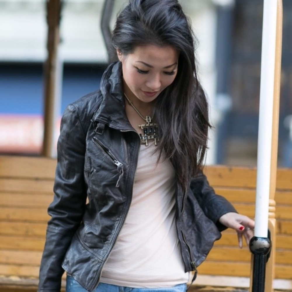 ALL SAINTS leather jacket
