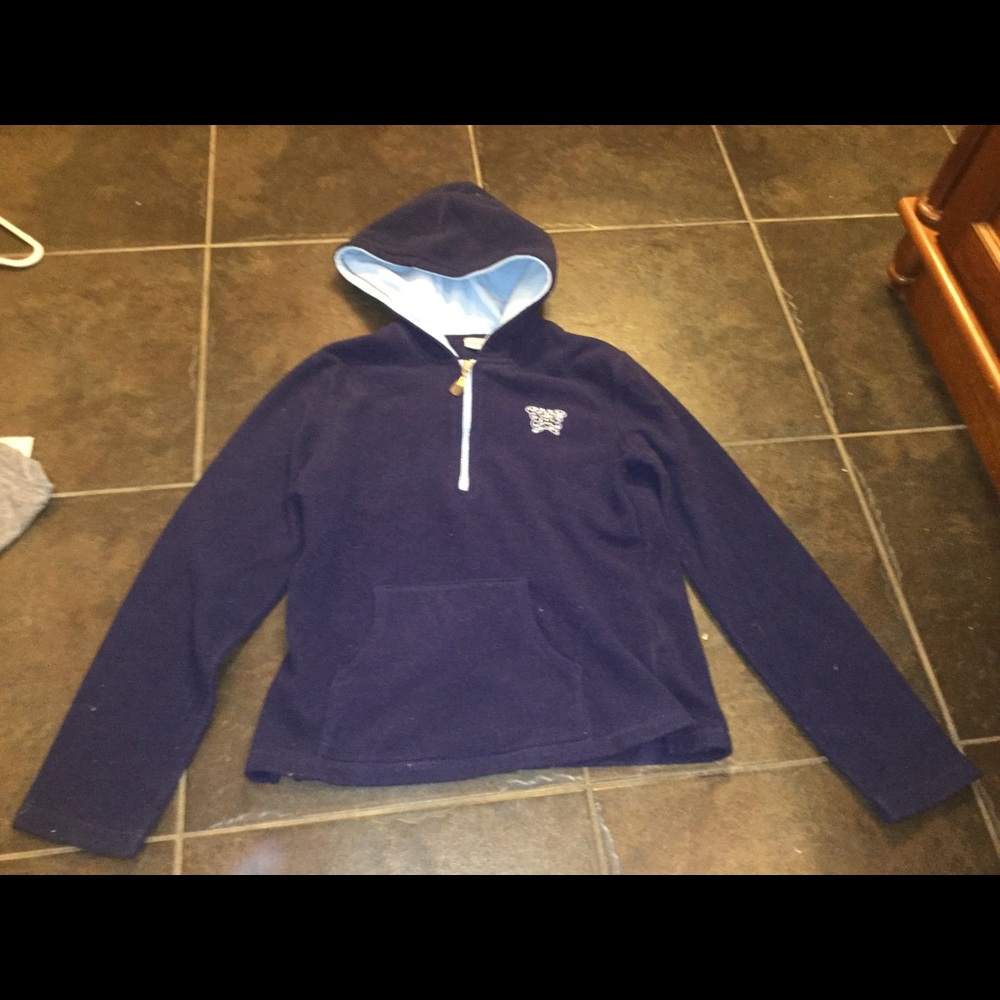 Girl’s dark blue sweatshirt