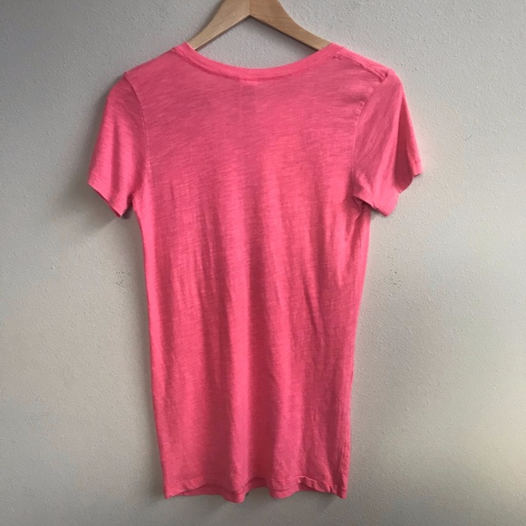 PINK Victoria's Secret : Pink V-Neck t-shirt - Picture 4 of 5