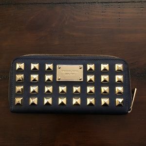 Navy Michael Kors Wallet