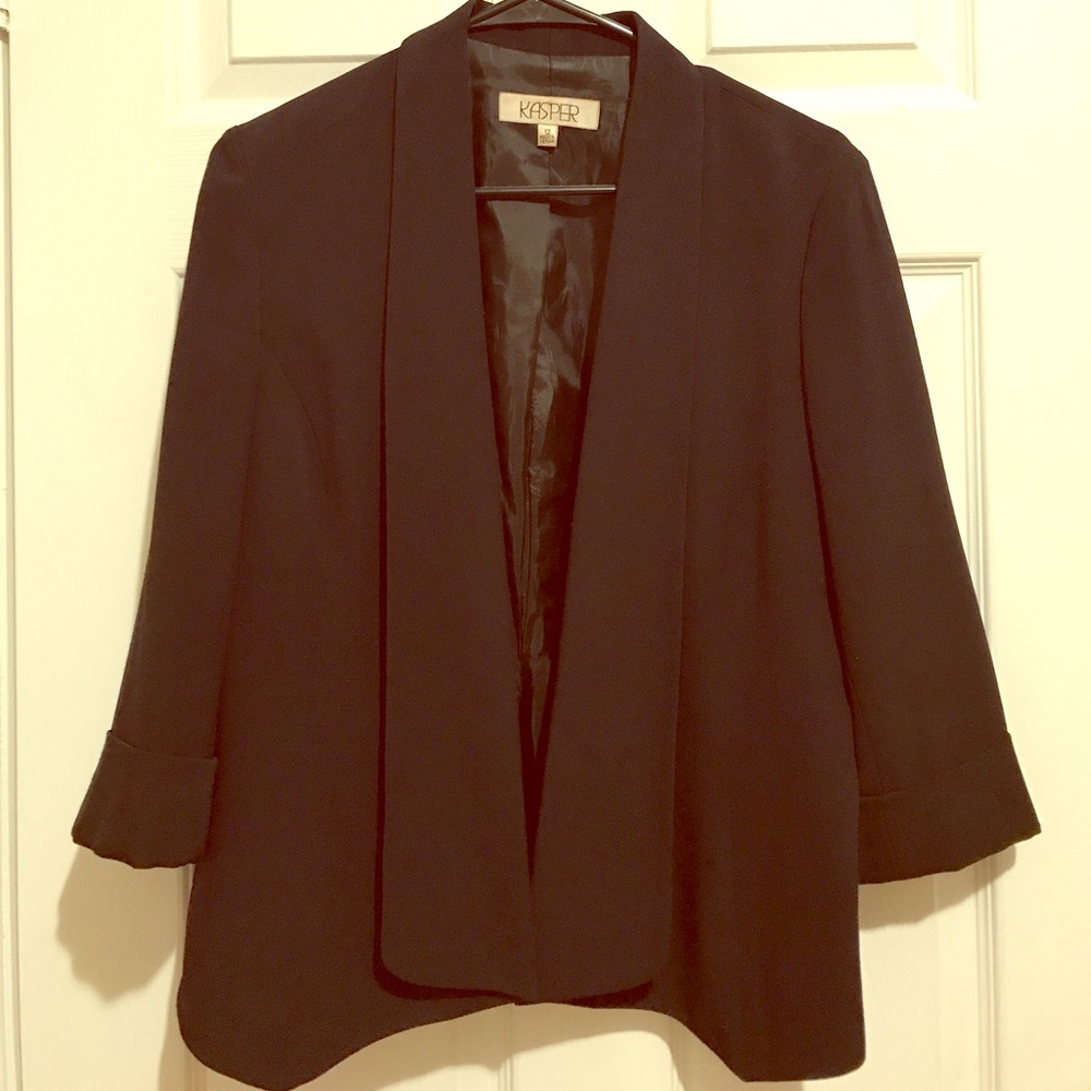 Black sleek blazer