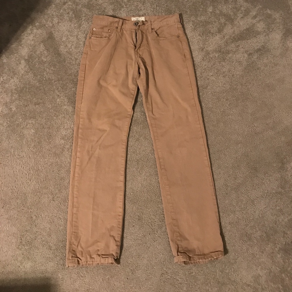 Lucky Brand Khaki Slim Straight Jeans