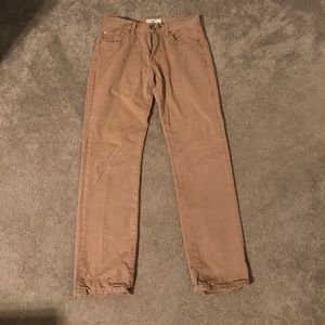 Lucky Brand Khaki Slim Straight Jeans