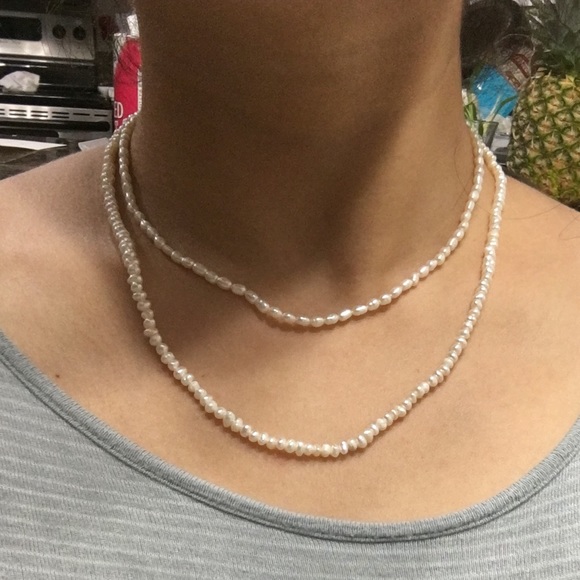 Jewelry - Real freshwater pearl layered necklace