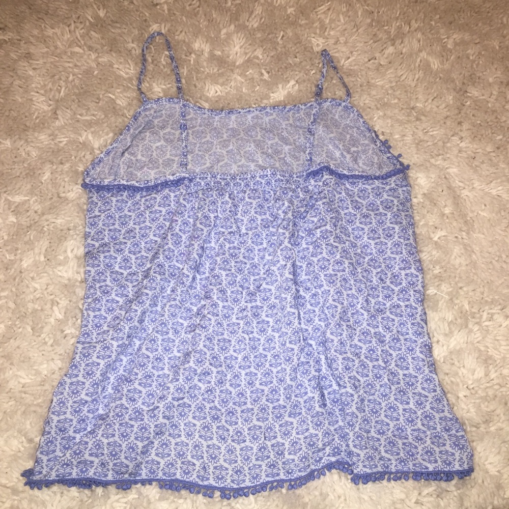 GAP Body Blue print cami top - Picture 4 of 4