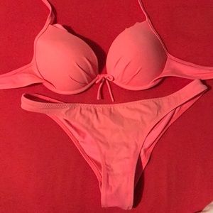 Victoria’s Secret swim top and bottom