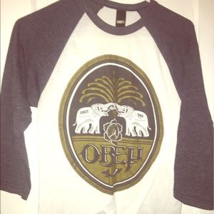 Obey Elephant Baseball Tee