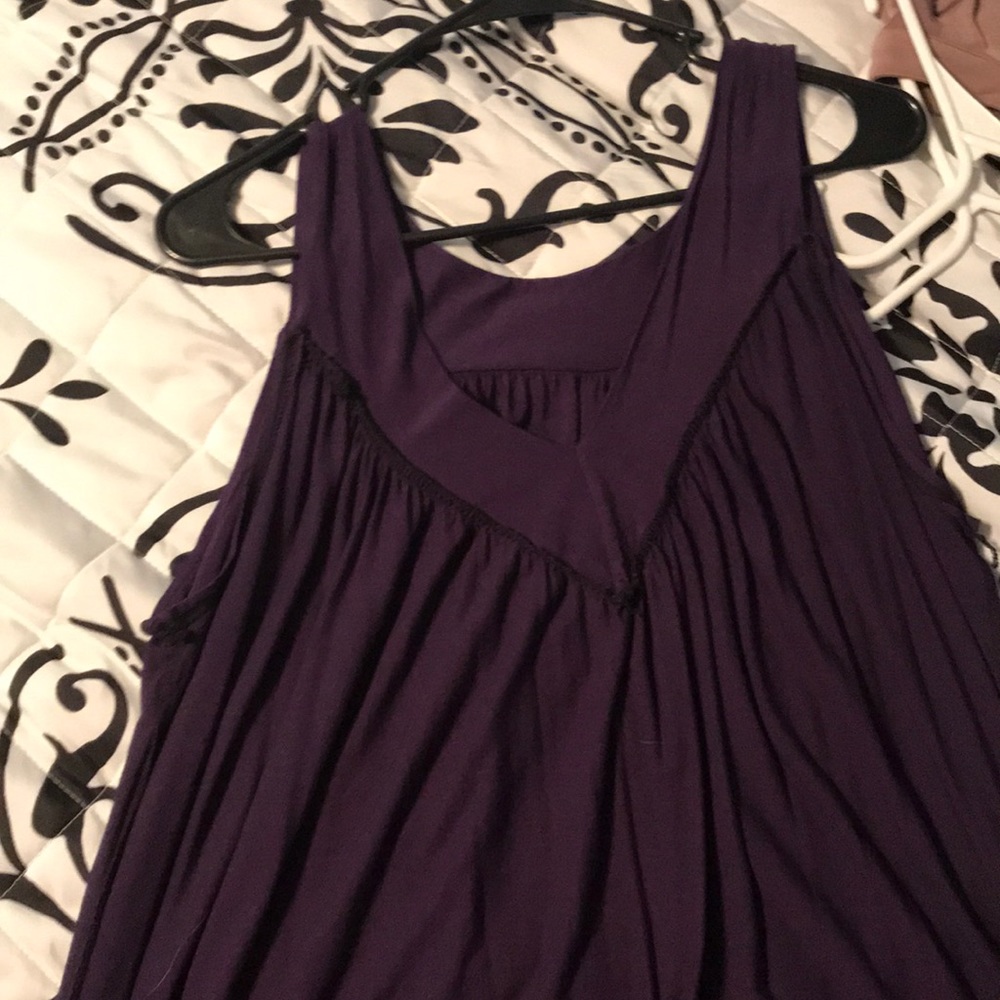 Purple tank top