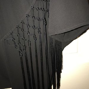 Chico’s size one black jacket.