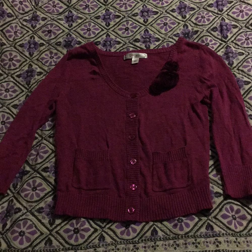 2/$10 Rosy pink sweater