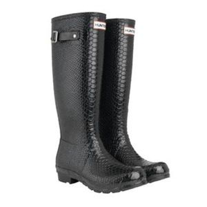Hunter Rainboots | Snake Skin | Carnaby
