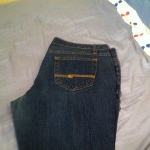Arizona Jean co. Short size 15 flare jeans