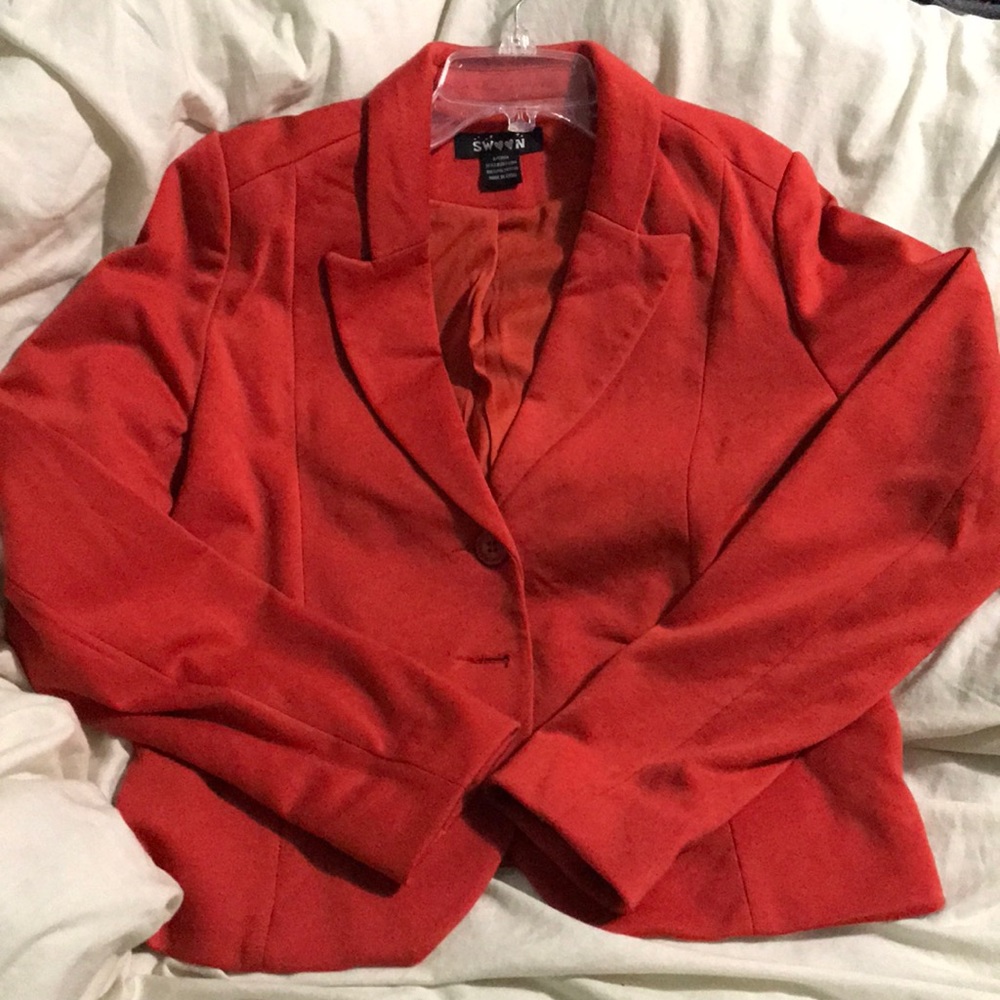 Orange Blazer - Picture 2 of 2