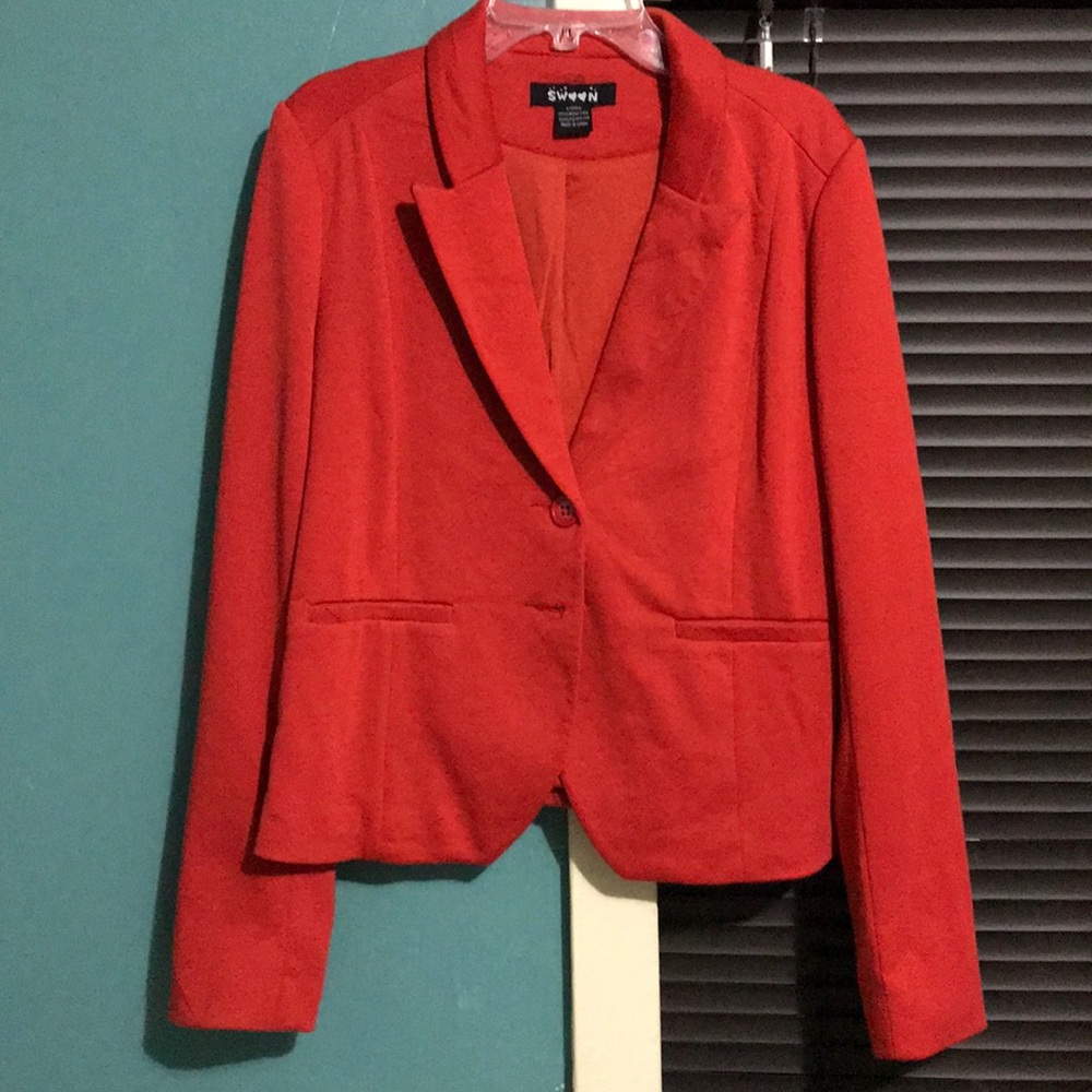 Orange Blazer