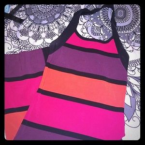 💚Halter stripped bandage dress