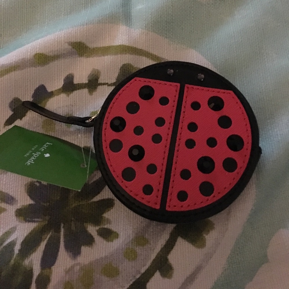 Kate Spade Ladybug coin purse