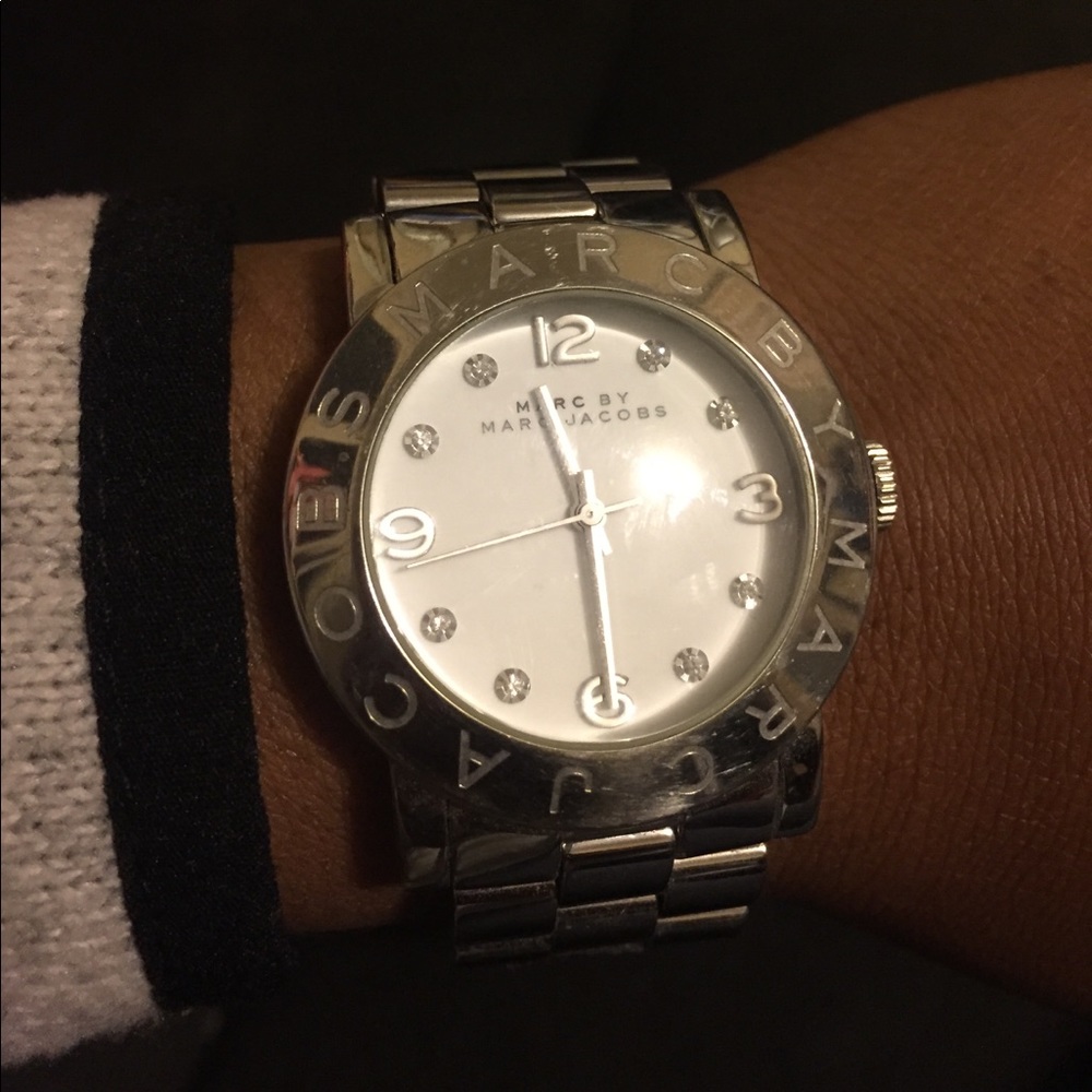 Marc Jacobs Silver Watch