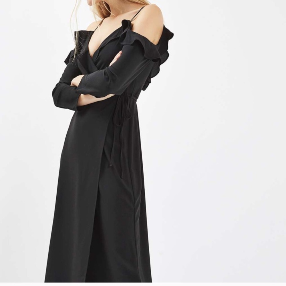 Top Shop Cold Shoulder Dress