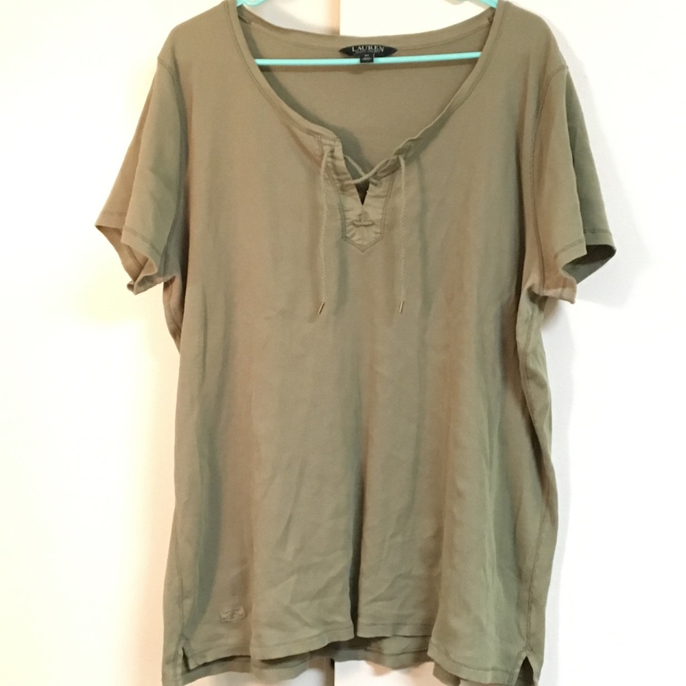 Ralph Lauren Tie-Up T-Shirt