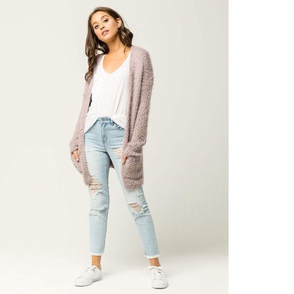 5⭐️AVA SOFT NUBBY POCKET CARDIGAN - Picture 2 of 3