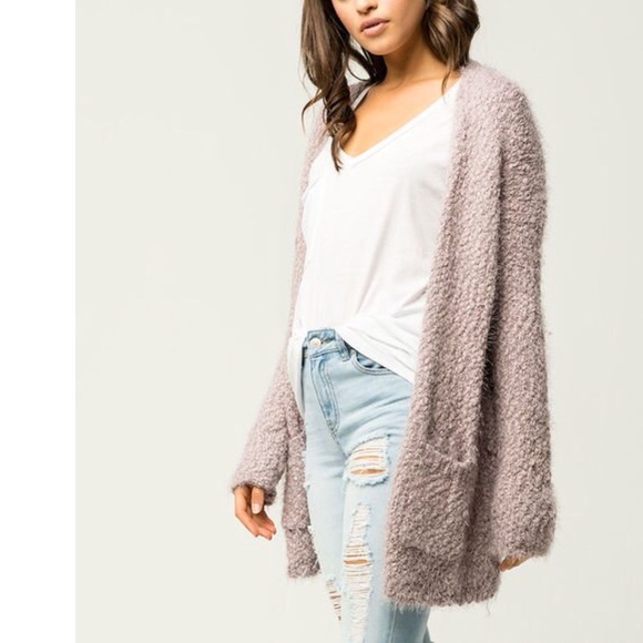 5⭐️AVA SOFT NUBBY POCKET CARDIGAN - Picture 3 of 3