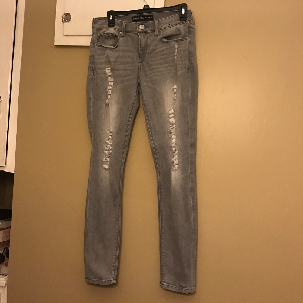 Express jean leggings