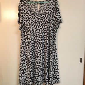 Super Cute Black and White Dress