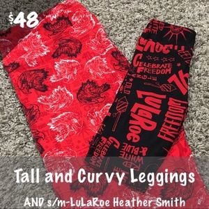LuLaRoe Mommy & Me Americana, TC & s/m