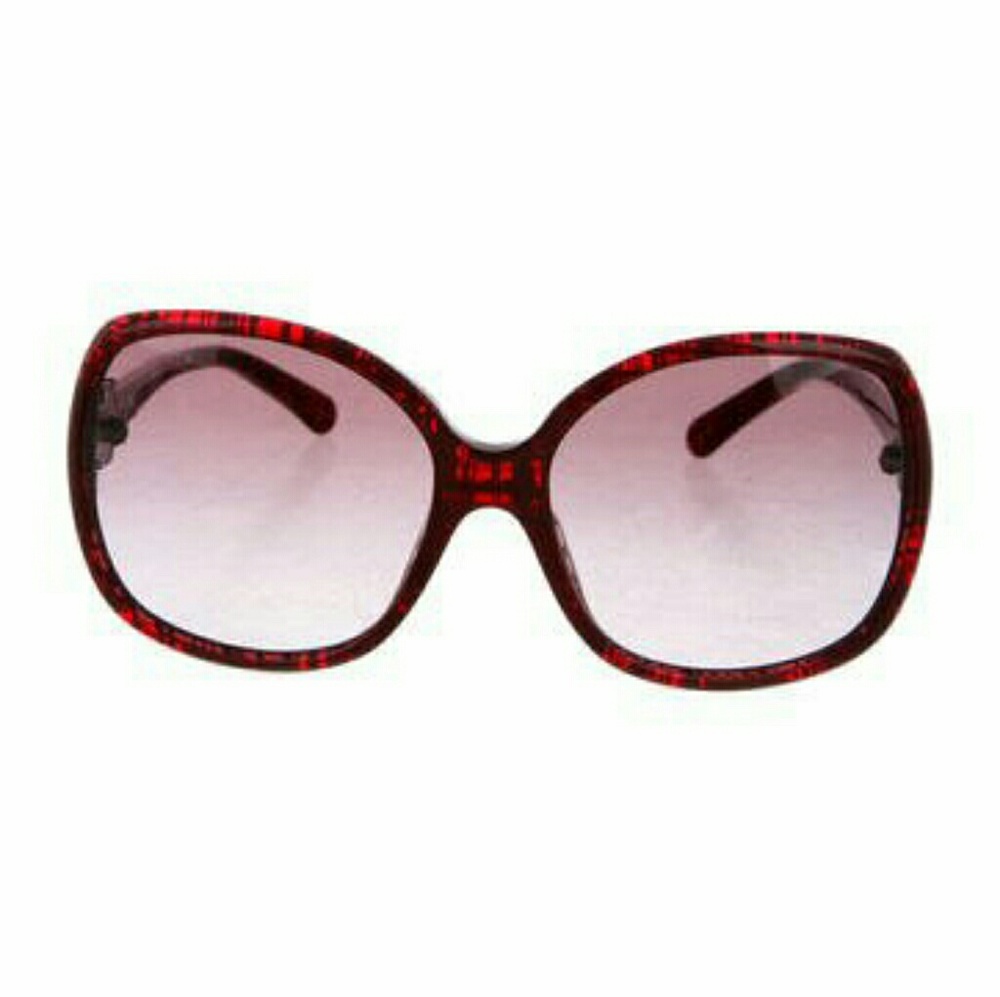 Chanel auth  5174 Red Chanel Sunglasses