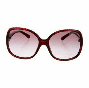 Chanel auth  5174 Red Chanel Sunglasses