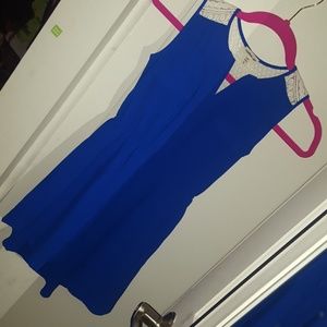 Girls Blue Dress Size 8.
