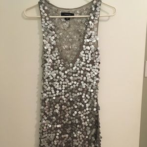 Arden B large sequin sheath