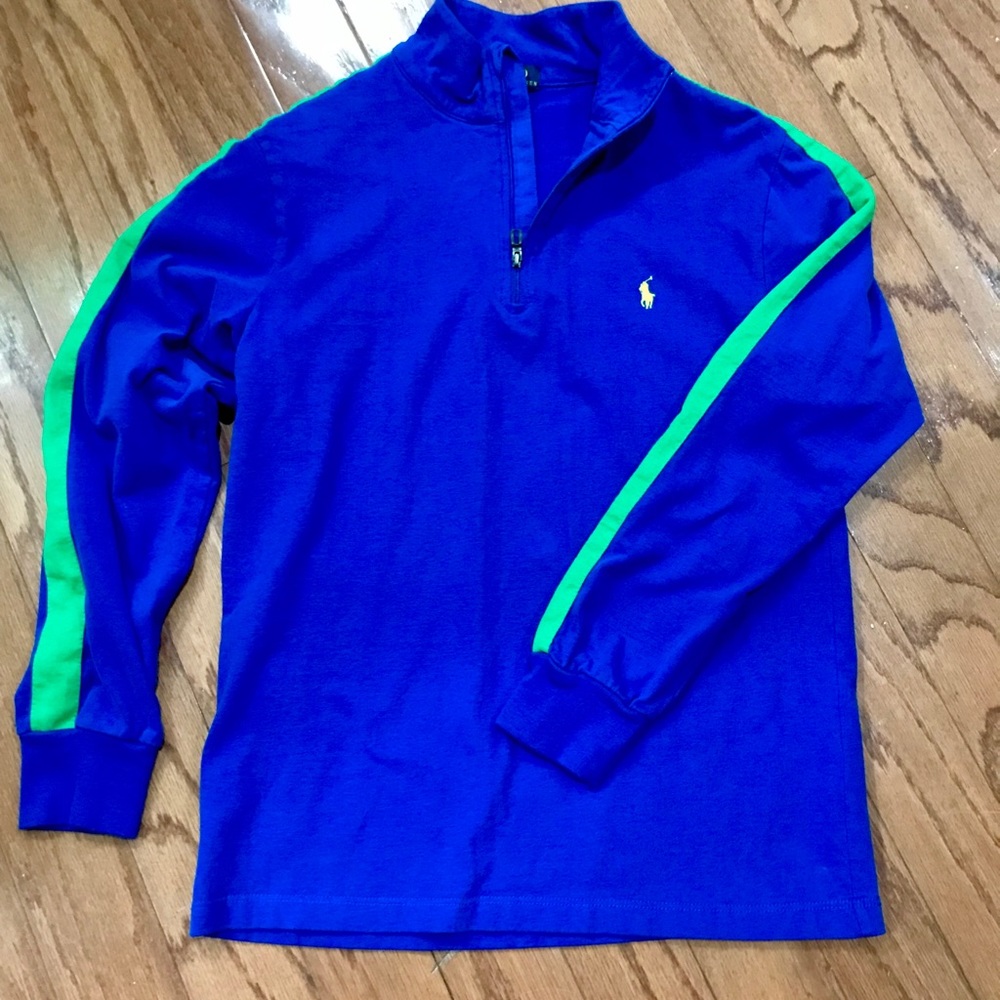 Boy’s Polo half zip long sleeve