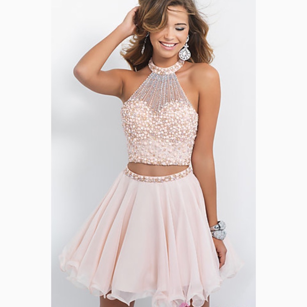 Light Pink Homecoming Dress
