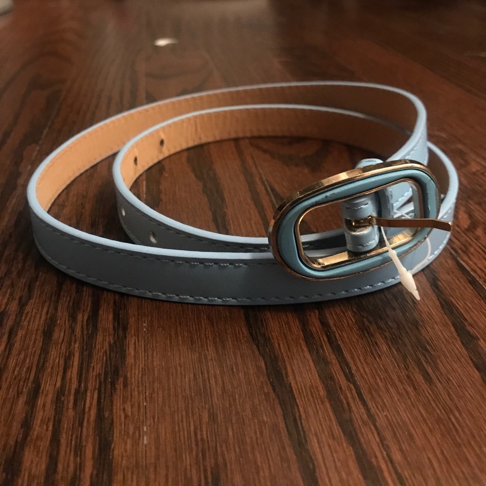 34in length Light blue Womens belt!!