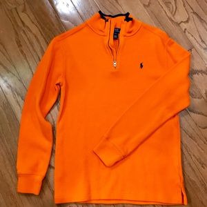 Boy’s Polo half zip pullover