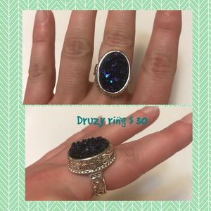 Druzy ring